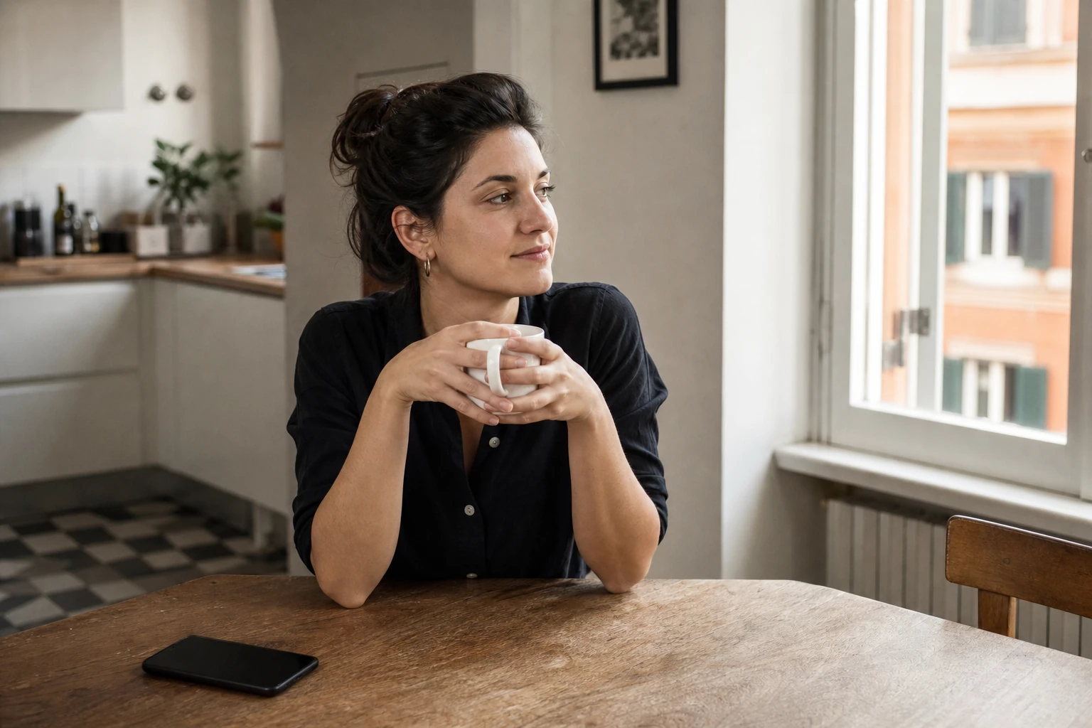Persona che si prende una pausa per non prendere tutto sul personale